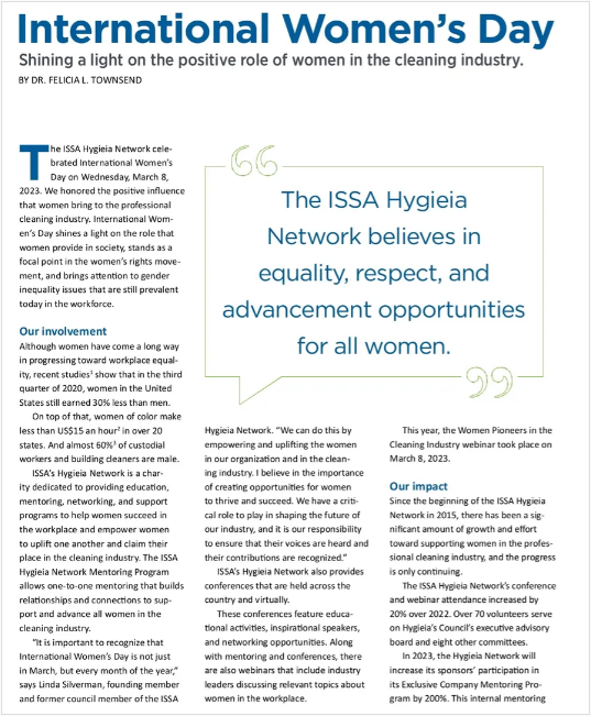 CMM International Women's Day Article